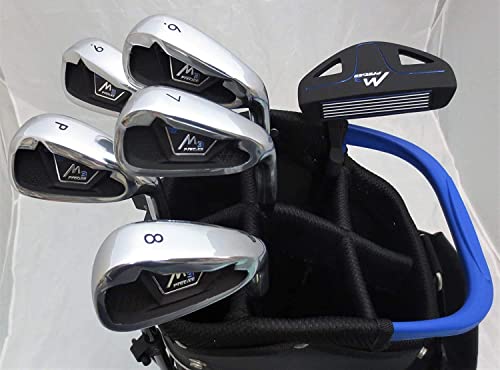 Tall Mens Golf Set Clubs - For Men 6'0"- 6" 6 Complete Driver, Fairway Wood, Hybrid, Irons, Putter, Stand Bag #TOP7