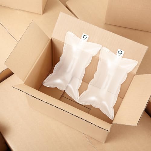 BUGUUYO 100pcs Inflatable Shipping Bubble Bags 20x30cm with Manual Pump Protective Packaging Padding for Moving and Shipping Filling Materials - Thumbnail 5