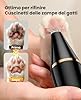 oneisall Tosatrice per Toelettatura Cani Gatti Tosatore per Cani per tagliare i peli del cane intorno a zampe, occhi, orecchie, viso