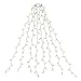 Produktbild Gartenpirat Weihnachtsbaum-Lichterkette mit Ring für Weihnachtsbäume bis 1,8 m Beleuchtung 160 LED warmweiß Timer-Funktion 8 LED-Stränge 2 m lang