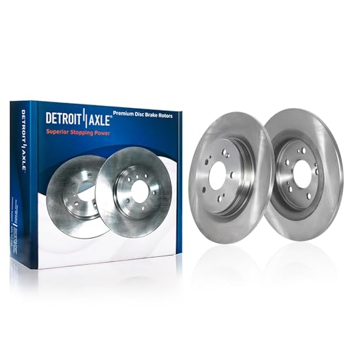 Image of Detroit Axle - Rear Brake Kit for 2018-2023 Honda Odyssey Disc Brake Rotors