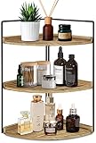 3-Tier Bathroom Corner Shelf Organizer, Bathroom Vanity Tray Organizer, Countertop Kitchen Spice Rac