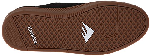 Emerica Men\'s The Romero Laced Skateboarding Shoe,Black/Gum,10.5 M US