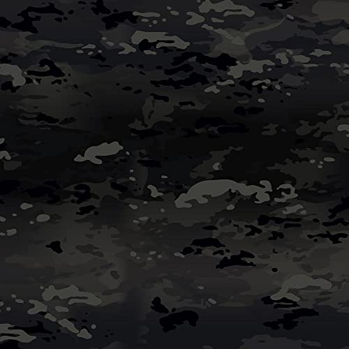 Gunskins Ak-47 Rifle Skin - Premium Vinyl Gun Wrap With Precut Pieces - Easy To Install And Fits Any Ak-47-100% Waterproof Non-Reflective Matte Finish - Made In Usa - Gs Military Ocp Black #TOP7
