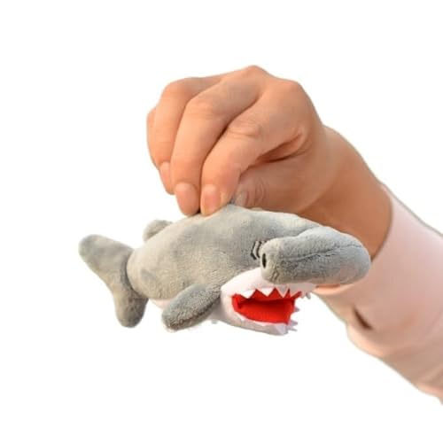 MZICXV Peluche de Tiburón Martillo de 15 cm con Imán, Lindo Imán de Nevera de Tiburón de Peluche, Suave y Agradable Peluche de Animal Marino(sphyrnidae)