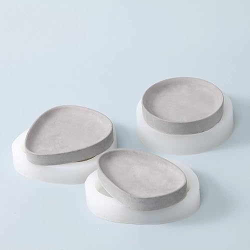 Miniatura 5 de BOOWAN NICOLE Molde de silicona bandeja de bocadillo de frutas molde para almacenamiento cosmético pendiente colgante