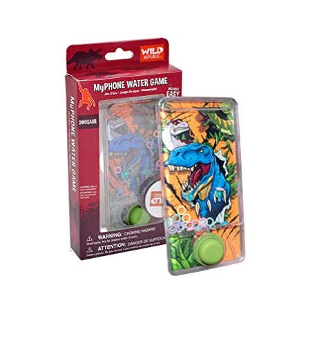 Wild Republic My Phone Water Game Dino Design, Gift for Kids, Great for Hours of Independent Play, 15