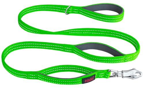 Image of Halti BRIG Safety Dog Leash | Neon Green, 1.5m Length