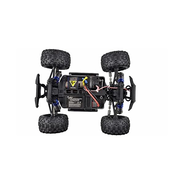 Amewi 22620 Hyper GO Truggy Brushed 40km/h 4WD 1:16 RTR blau/grÃ¼n – Bild 5