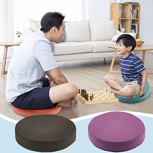Jela Floor Pillow, 2Pcs Round Floor Pillows, Flexible Seating Kids Couch Accessories Floor Cushions For Kids, Soft Meditation Cushion With Memory Foam (14.4X2.9 Inch, Pink) #TOP4