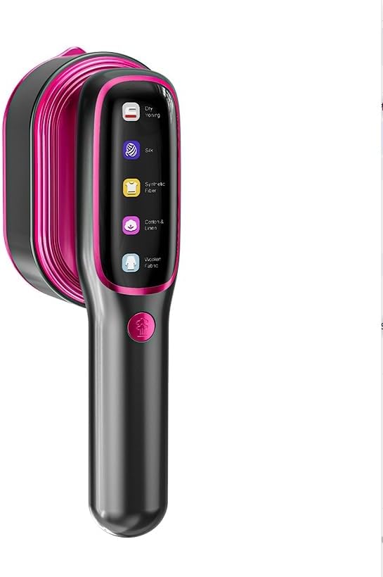 Travel Steamer for Clothes,100V Portable Steamer, Travel Size Garment Steamer, Large Ceramic Heat Panel, Black&Purple‌