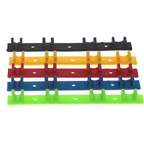 ExhilaraZ 4Pcs Metal Mini Shovel Hammer Axe Pickaxe Tool for 1/10 RC Car TRX4 SCX10 D90 Survival Off-Roading Tool Kit for Camping, Hiking, Backpacking, Adventure Fixed Bracket Random Color