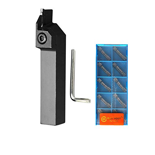 Porte-outils MGEHR2525-4 anti-broutement contre l'usure prématurée des inserts carbure MGMN400-M