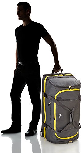 High Sierra Sportour Drop-Bottom Wheeled Duffel Bag, Mercury Sunflower, 28-Inch