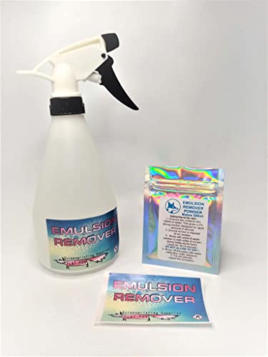 Poudre pour émulsion sérigraphiée, bande de pochoir - Renard plat (500 ml) Cover