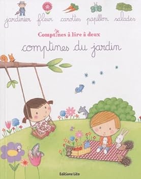 Paperback Comptines du jardin [French] Book