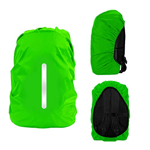 LAMA Backpack Rain Cover, Waterproof, for School Bags, with Reflective Strips, Adjustable Buckle S (18L-25L) M (26L-40L) L (41L-55L) - Image 3