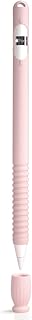 Case for Apple Pencil Grip 1st Generation Apple Pencil Cover Holder for Apple Pencil Sleeve Apple Pen Accessories with Protective Nib Cover Compatible with Apple Pencil 1st Generation Pink