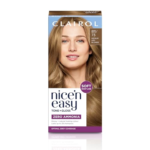 Clairol NICE'N EASY Tone+Gloss - 811/73 Medium Ash Blonde