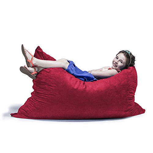 Jaxx 3.5 Ft Pillow Saxx Kids Bean Bag, Cherry #TOP2
