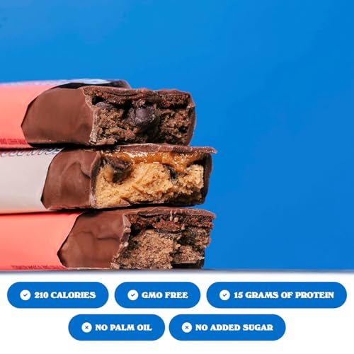 Image of Barebells Vegan Protein Bars Fudge Brownie, Plant Based with High Protein - Chocolate Protein Bars - Perfect on The Go Protein Snack & Breakfast Bars 24 Count (Pack of 1)