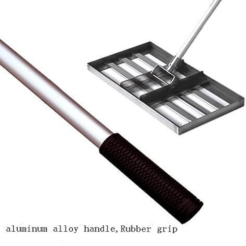 Sand Leveling Rake Heavy Duty 43 Inch Stainless Steel Tool Garden Tools For Gardens, Lawns & Ground Leveler (A ) - Image 4
