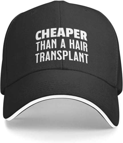 Alternative greffe de cheveux avec cette casquette hip-hop tendance