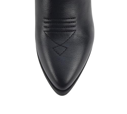 Image of Soda inchBLAZING inch ~ Women Western Bootie Pointe Toe with Low Heel (Wide Fit Available)