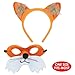 Beistle Fox Headband & Mask Set