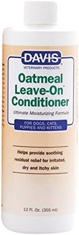 Davis Oatmeal Leave-On Dog & Cat Conditioner, 12-Ounce, DM112 12