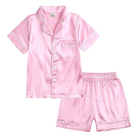 Ensemble de Pyjama Satin Soie Enfants Cover