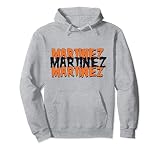 J.D. Martinez MLBPA - Nombre de béisbol de Los Ángeles para Halloween Sudadera con Capucha