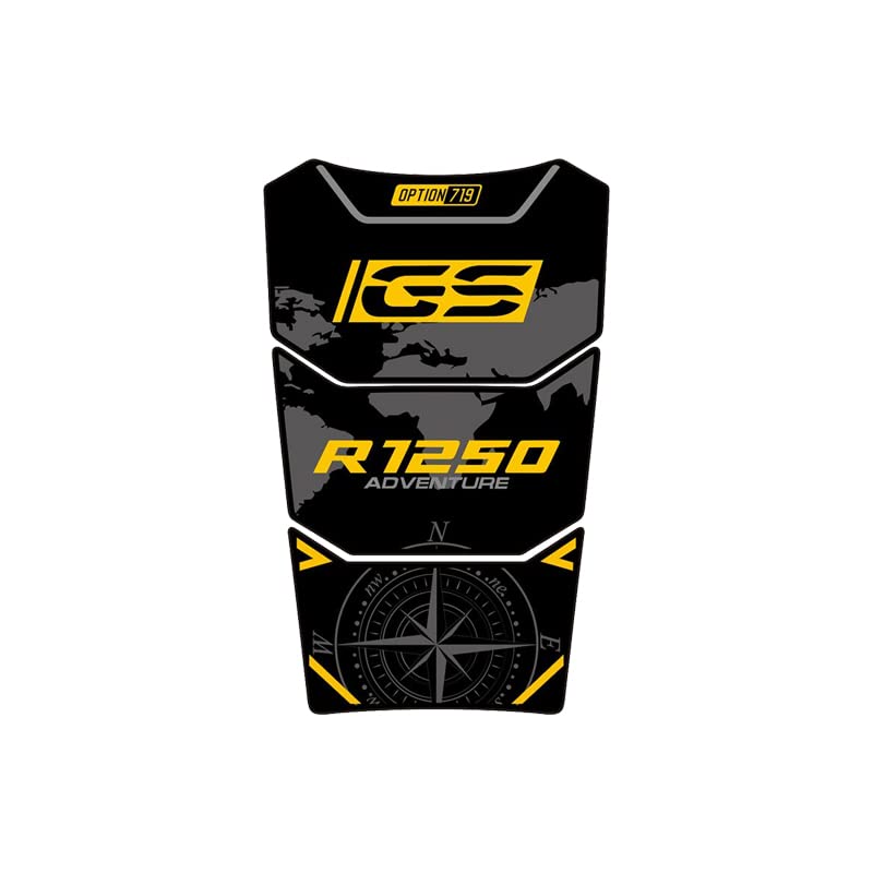Protecteur réservoir de carburant en fibre de carbone véritable pour R 1250 GS 2021