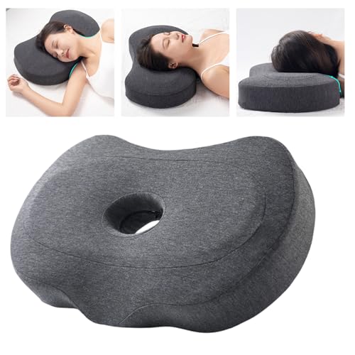 Oreiller en mousse à mémoire de forme avec trou d'oreille, l'excellence du soutien cervical - 3