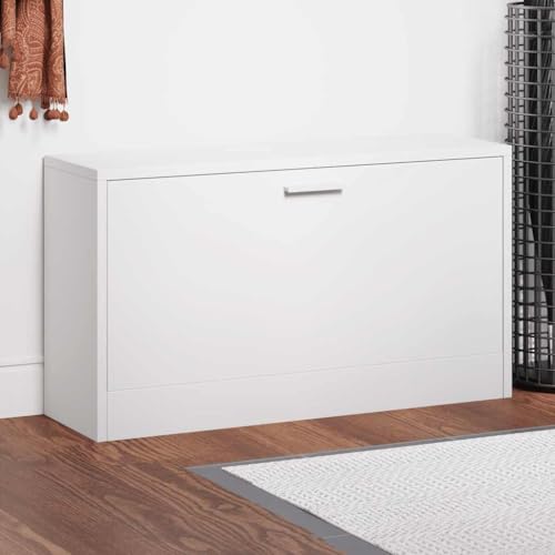 Banc à chaussures étroit pour optimiser les petits espaces d'entrée