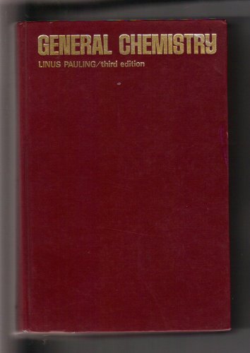 General Chemistry, 3rd Edition; B001ONTNGY Book Cover