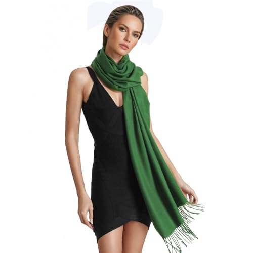 Image of Pashmina Scarf and Shawl - Soft Women Pashminas Wrap for Wedding Evening Party dresses