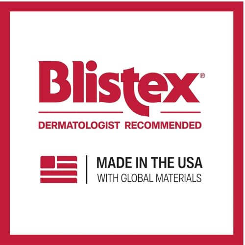 Blistex Medicated Lip Balm, 5 Count, 0.15 Ounce Each, Soothes and Protects, Advanced Medicated Lip Care for Dry, Chapped Lips, SPF 15 Hydrating Lip Balm Stocking Stuffers for Women & Men