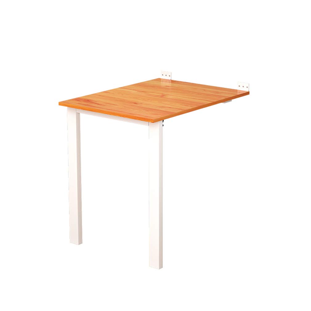 Tavolo Pieghevole A Parete 100x85 Cm – Scrivania Ribalta In Legno Massello Per Piccoli Spazi – Ufficio E Pranzo
