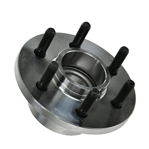 Image of TRQ Front Wheel Bearing and Hub Assembly Set 2 Piece Compatible with 97-03 Dodge Dakota RWD Left and Right 2 Wheel ABS 04 Dakota RWD Left and Right Rear Drum Brakes