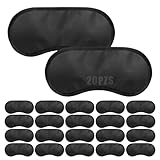 SWENYLD 20 Piezas Antifaz para Dormir,Sleep Mask 360° de Oscurecimiento,Mascara para Dormir con Banda Elástica,Sueño...