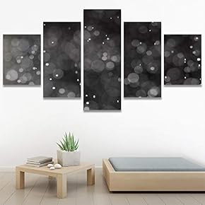 SIGNWIN 5 Panel Canvas Wall Art Modern Art...