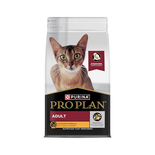 Image of PRO Plan Adult Cat Dry Food with Chicken, 1.2kg Pack