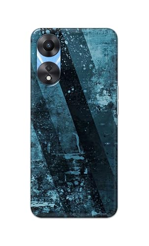 Image of Printed Hard Back Cover for Oppo A78 4G Back Cover (Rugged Background -J1) -190724(EA)