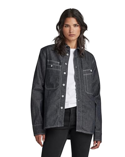 G-Star Para Hombre Camisa Nimes Regular , Azul Stay Raw Denim D23009-D306-D926 , M G-Star Para Hombre Camisa Nimes Regular , Azul Stay Raw Denim D23009-D306-D926 , M