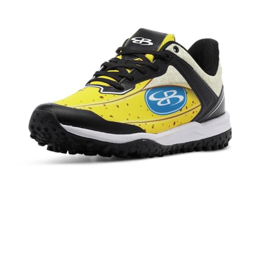 Boombah Viper Men's Turf Shoes - Banana - Multiple Color Options - Multiple Sizes