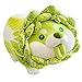 Pluszowe zabawki nadziewane zwierząt kapusty pies cute squishy miękkie przytulanie przytulanie poduszki 26cm prezenty dla dzieci dziewcząt urodziny chłopców,Green