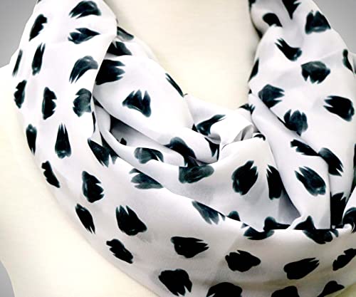 Dental Scarf Gift For Dentist Her Birthday Present Infinity Scarf Loop Scarf Circle Scarf (White) #TOP3