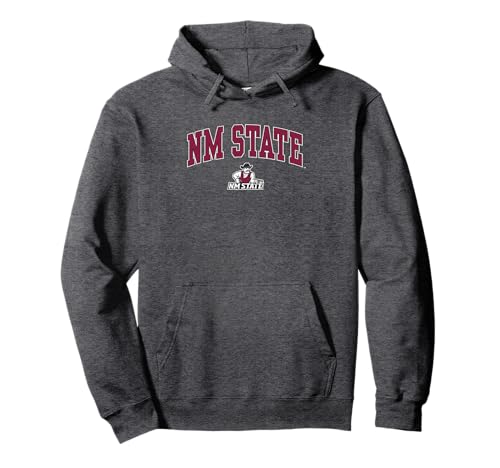 New Mexico State Aggies Arch Over Logo Officially Licensed Pullover Hoodie