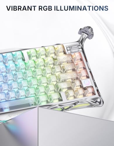 Image of GravaStar Mercury K1 Pro 75% Wireless Mechanical Gaming Keyboard, Hot-Swap